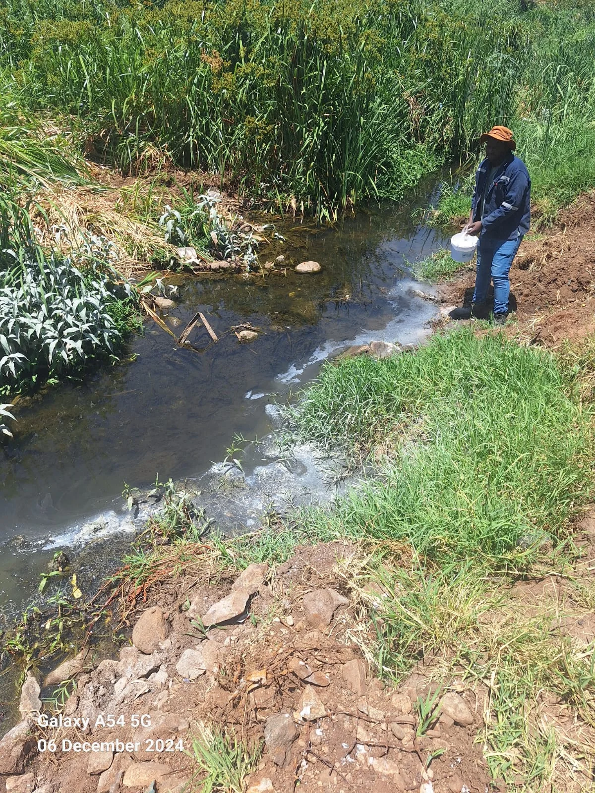 Response outcome photo 3 for Rustenburg Dorpspruit — Emergency spill response