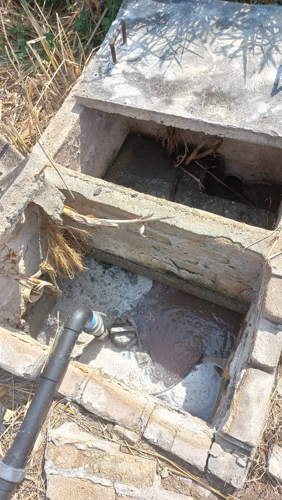 Before visual for Tented Camp, Timbavati Private Nature Reserve — effluent treatment