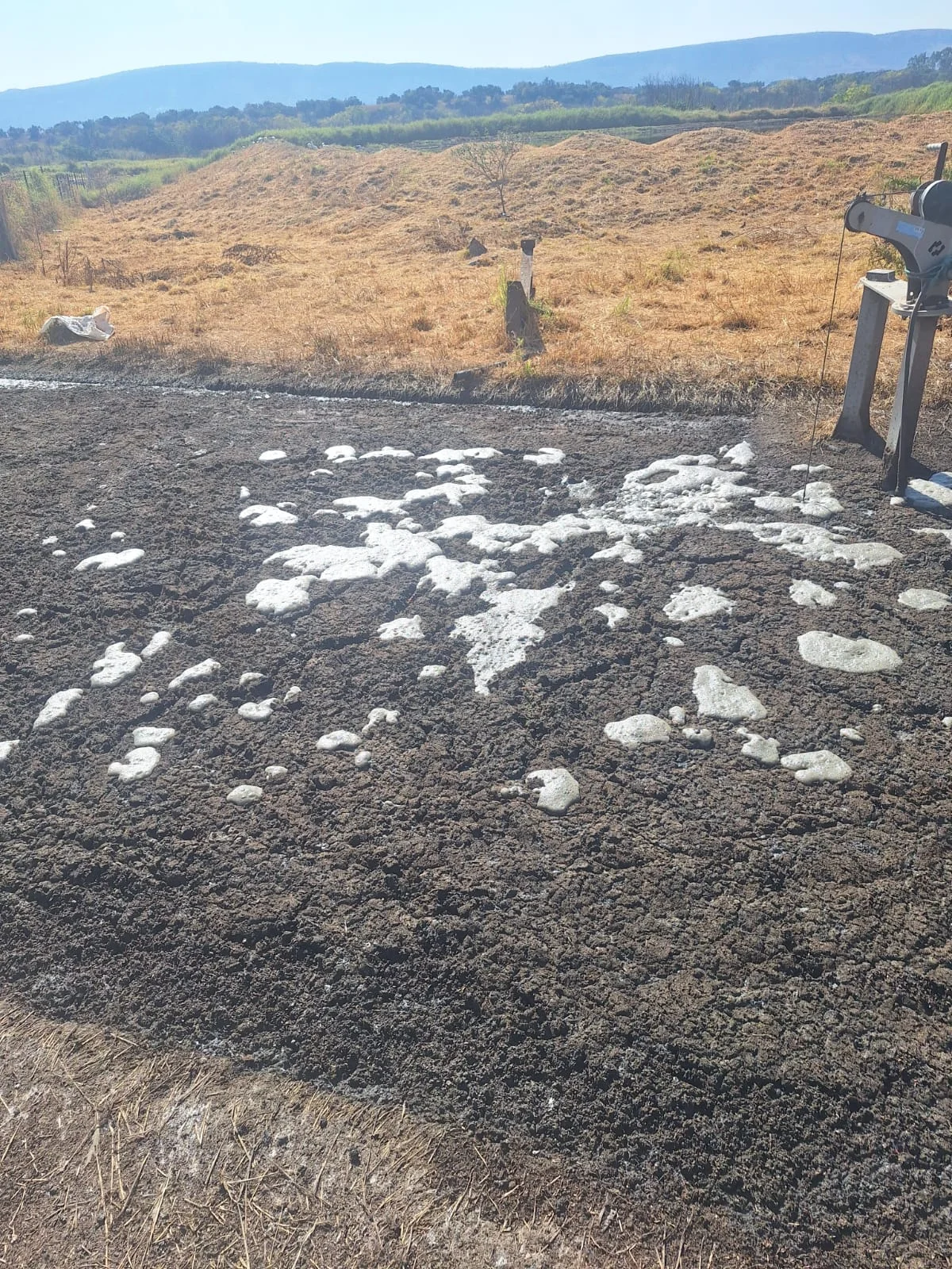 Before photo 1 for Agricultural effluent treatment on a working pig farm
